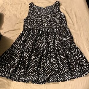 Umgee dark blue and white dot summer dress. Size M in women’s.